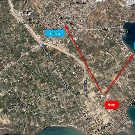 Nyaraló Lefkandi Family House *